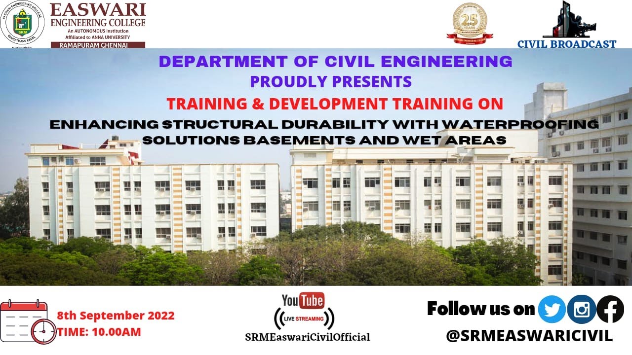 Srm easwari engineering college autonomous department of civil