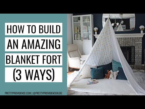 فيديو: خيمة DIY: كيف تجعلها جميلة