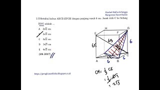 Saya bagikan menyelesaikan cara cepat untuk dimensi 3. semoga
bermanfaat