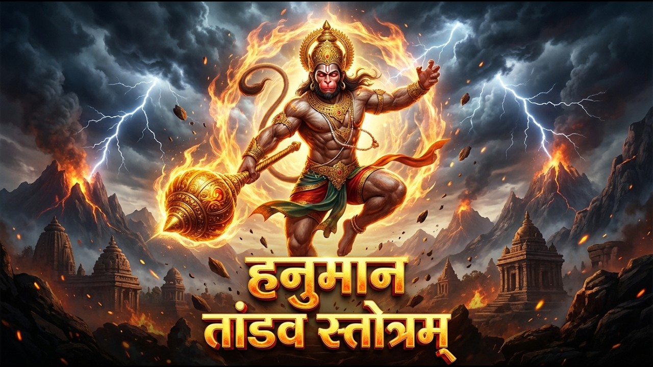 हनुमान तांडव स्तोत्रम् | Hanuman Tandav | Mangalwar Special | Powerful Hanuman Stotra 2026