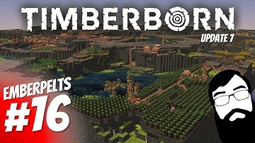 Time for more trees (and tubeways)! Timberborn Emberpelts Update 7 Episode 16