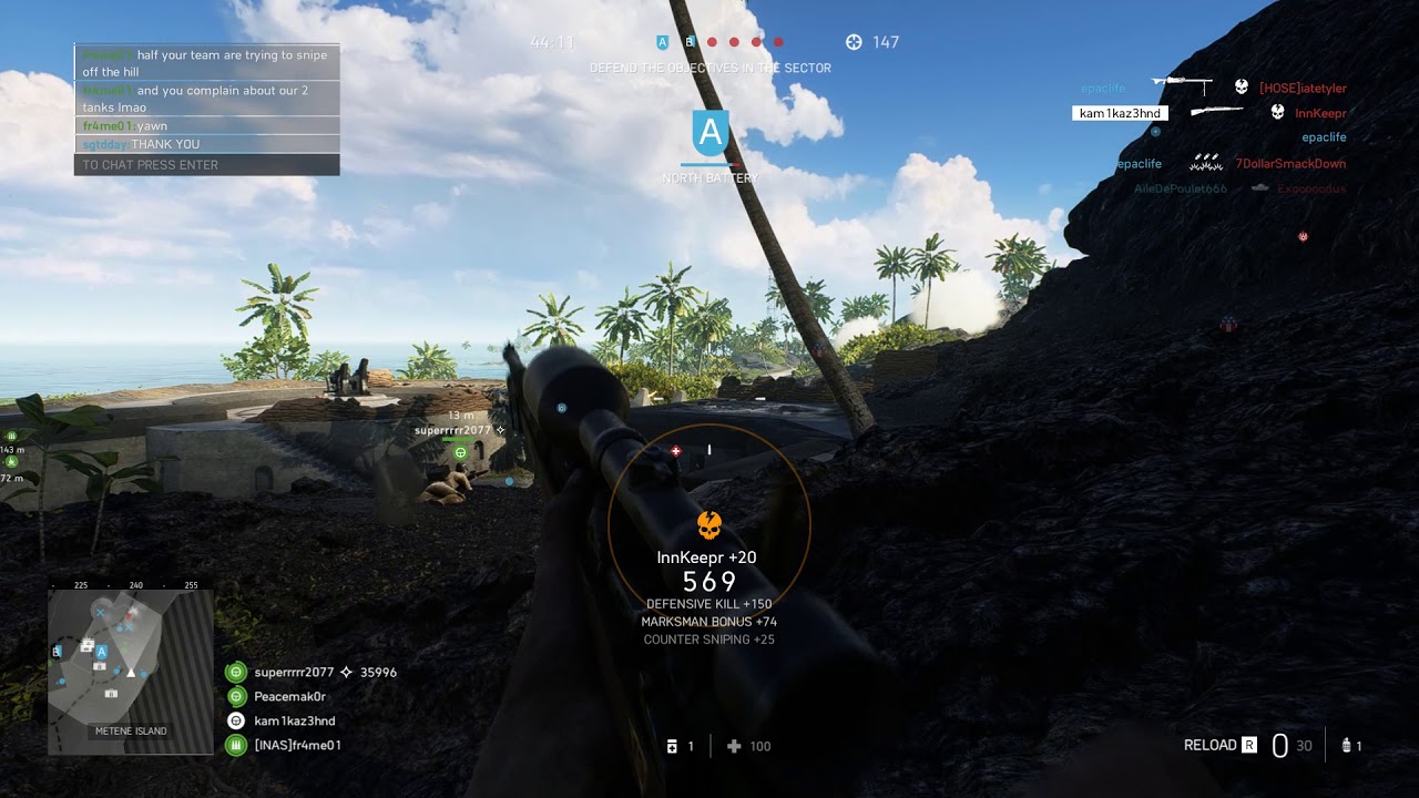 Battlefield V Headshot Kill Shot With Geforce Youtube