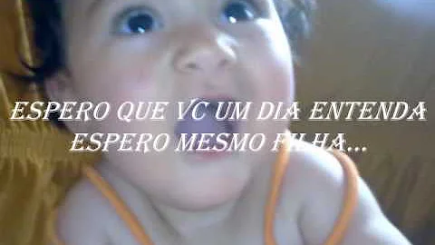 Que saudades da minha filha?