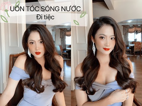 UỐN TÓC SÓNG NƯỚC ĐI TIỆC- Xinh như hoa hậu!!!
