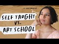 Is Being a Self-Taught Artist Better than Going to Art School? ✿ ft. Ana Cornejo