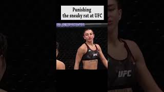 The most despicable behavior by a girl fighter in the UFC #mma #martialarts #ufcfight