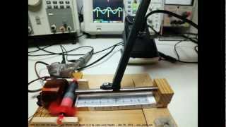 Viscous Remanent Magnetization In The Delayed Lenz Effect Experiment