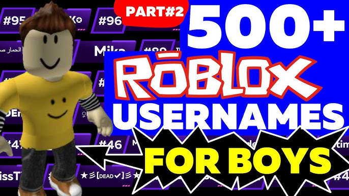 500+ Roblox Usernames that are Cool, Epic and Not Taken - The Teal