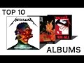 Top 10 Metallica Albums (2017 Edition)