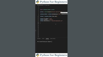 How To Automate Outlook Contact Creation With Python | Python For Beginners
