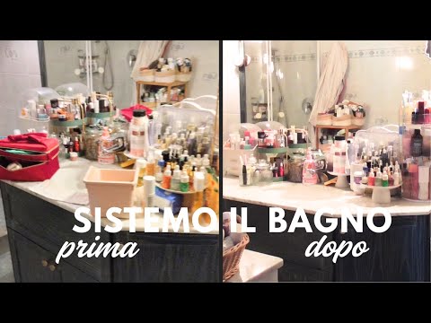 💖 SISTEMO IL MIO BAGNO 💖 dopo un weekend fuori 🚙 👍🏻