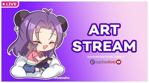 Kitty Paint ✨ Commissions Open 🐶 PUPPY CAM 📱[vertical]