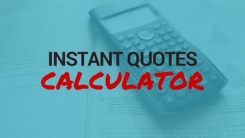 Instant Quotes Calculator - Video Production Pricing Tool