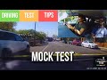 Learner Driver Takes a Mock Driving Test