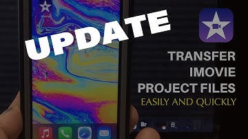 Update: Transfer iMovie Project files From iPhone to a MAC Computer in a Minute!