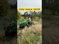 John Deere 3025E: Brush Hog Tall Grass & Weeds 🌾