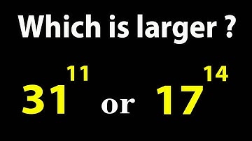Which is larger?