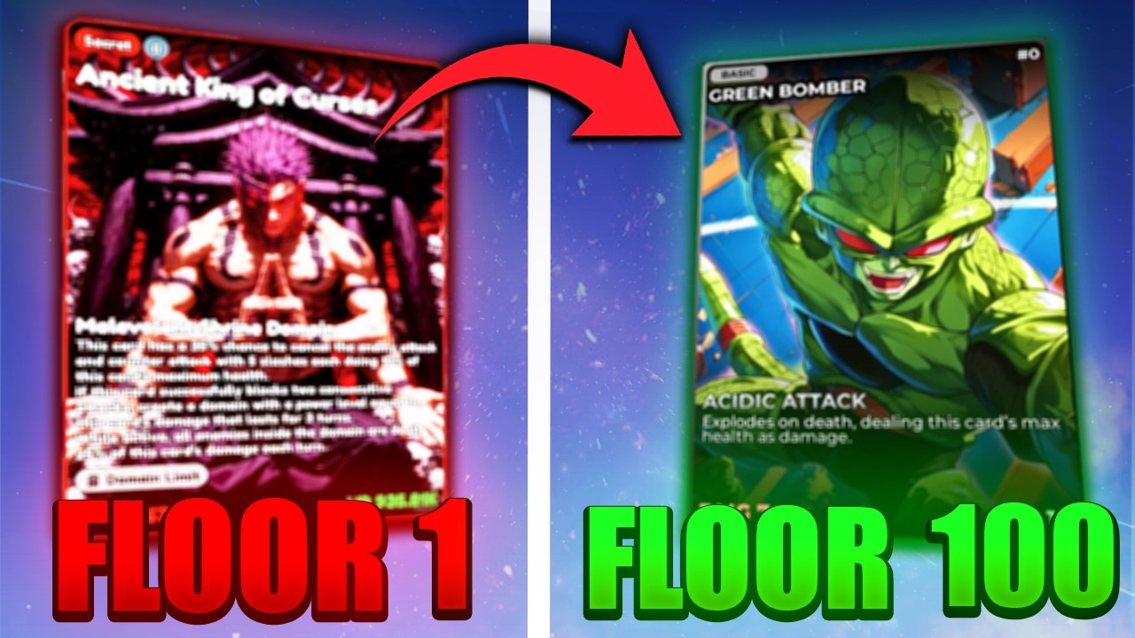 Best Cards for EVERY Floor in Anime Card Clash (Post Patch)