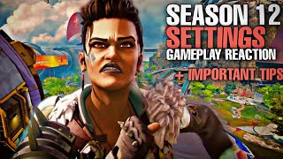 THE ULTIMATE SEASON 12 CONTROLLER SETTINGS (Gameplay Trailer Reaction) + Important tips