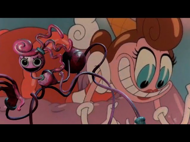 Mommy Long Legs as Baroness Von Bon Bon (Cuphead Show by SuperWiiBros08 on  Newgrounds