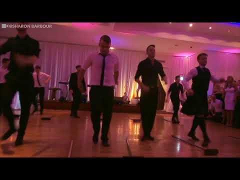 Traditional Irish Brush Dance At Wedding