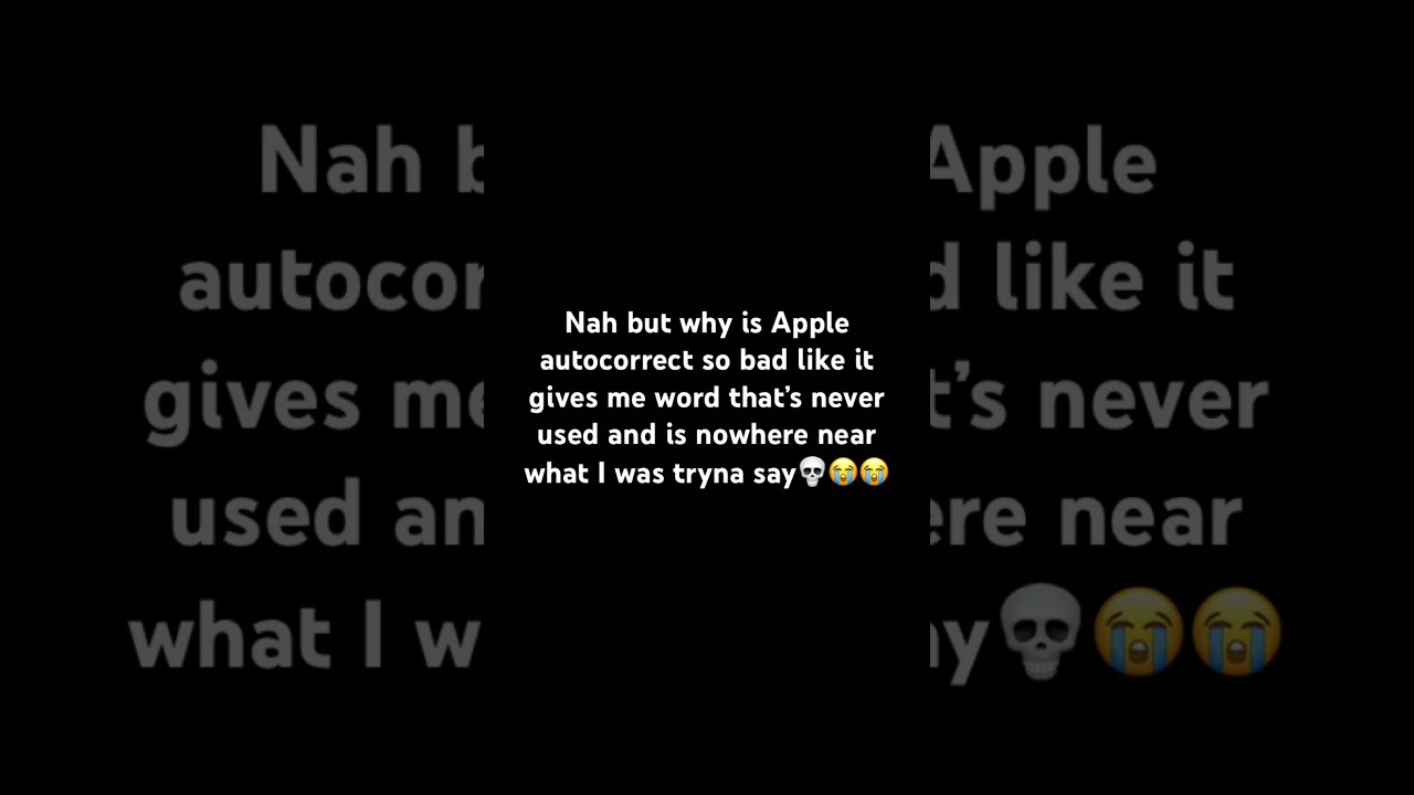 Apple S Autocorrect 