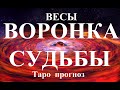 ВЕСЫ. ВОРОНКА СУДЬБЫ. Таро прогноз.