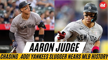 Aaron Judge Chasing .400! Yankees Slugger Nears MLB History
