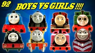 Thomas and friends world's strongest engine competition /
championship. in today's episode we have boys vs girls !!! :):) this
is a motori...