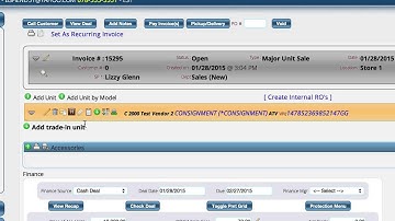 Selling A Consignment Unit in Lizzy