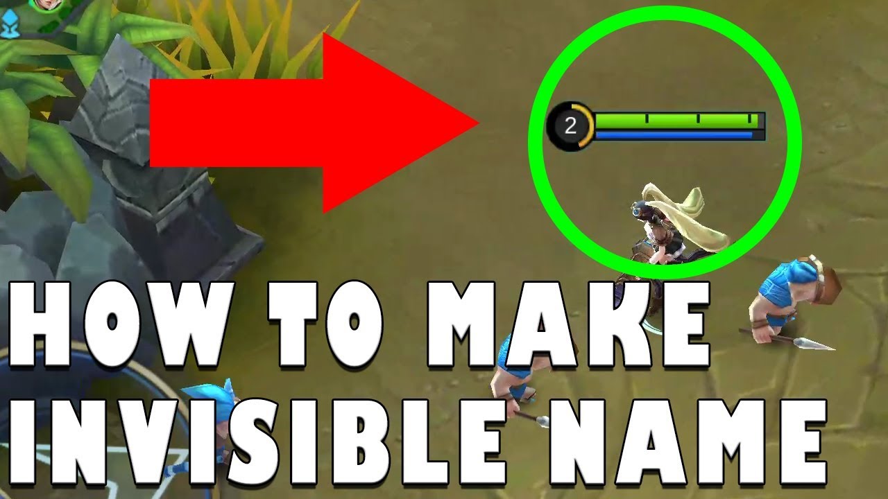 Invisible Name In Mobile Legends YouTube