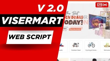 Create Your Store For Free Via Viser Mart Onine Script