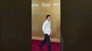 #TimothéeChalamet brings his mom to the #ActorAwards.