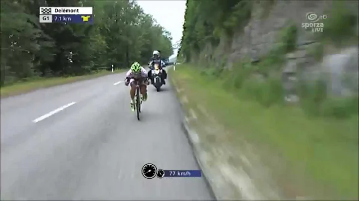 Fabulous descent Peter Sagan stage 6 Tour de Suisse