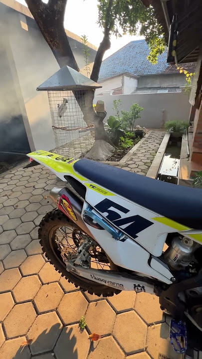 Sudah jarang banget di pake🥲 Kalo ada yang minta boleh lah Husqvarna TE300i 2020 super istimewa