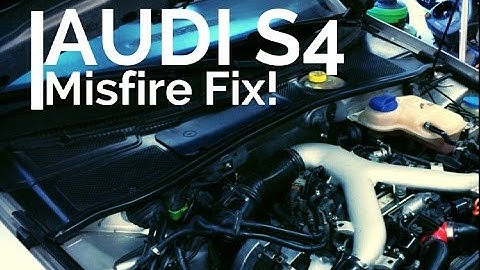 How To Fix Cylinder Misfiring | 2001 Audi S4 | 2.7t