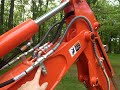 Kubota BH92 Backhoe and Hydraulic Thumb - Part 2: Proper Hydraulic Line Routing - And Teflon Tape