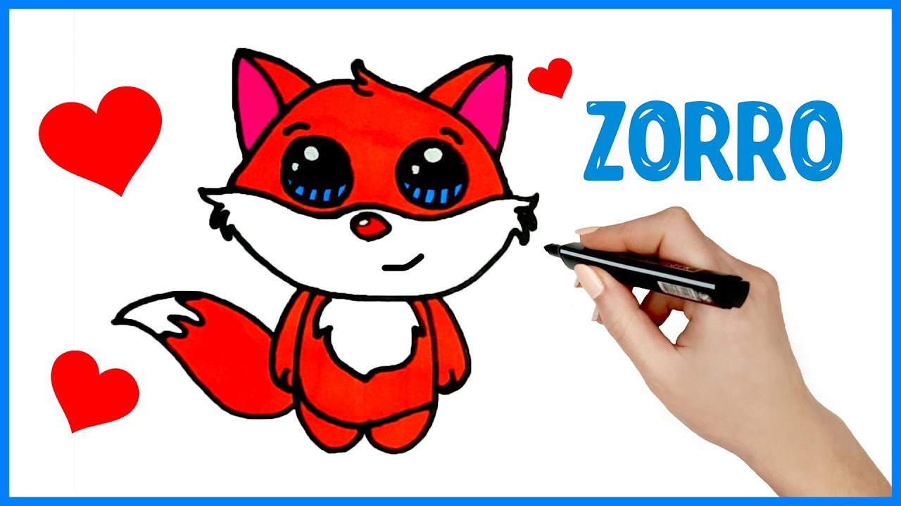 Como Dibujar Un Zorro Y Su Cria Kawaii Dibujos Kawaii Faciles Images