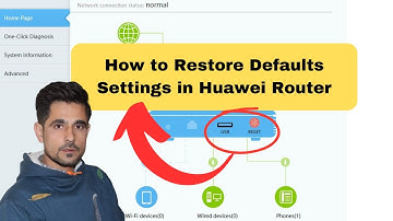 How to Restore Default Settings on a Huawei Router | Full Tutorial