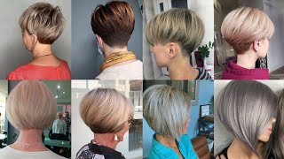 Woman Short bob Haircut|Short Hairstyle 2024|#amazing #beautiful #trending