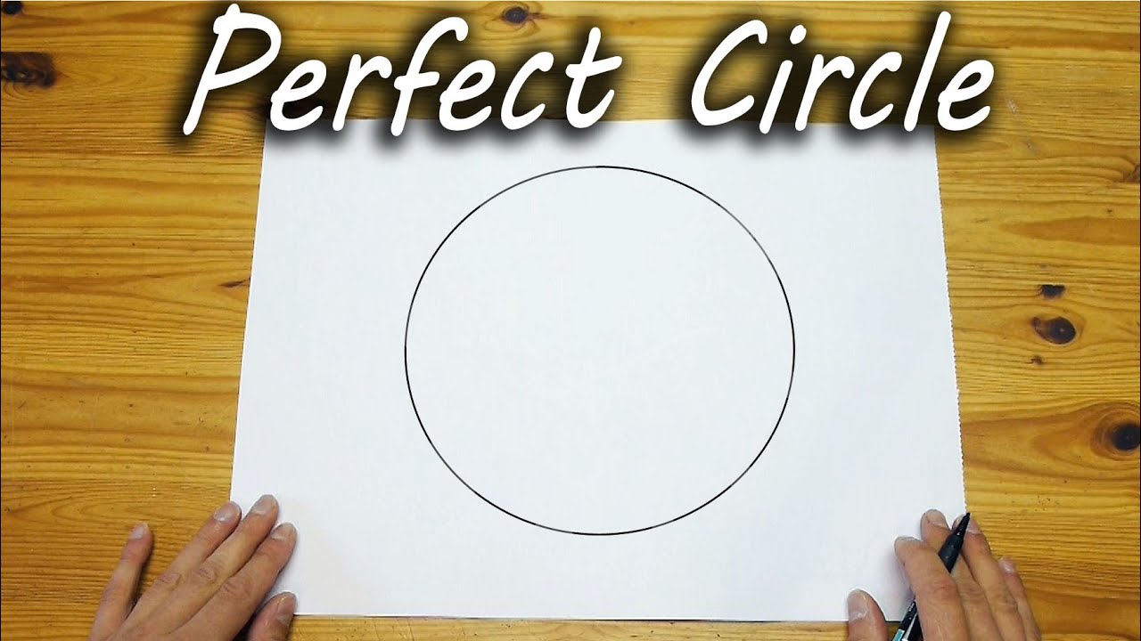 How To Draw A Perfect Circle Freehand Doovi