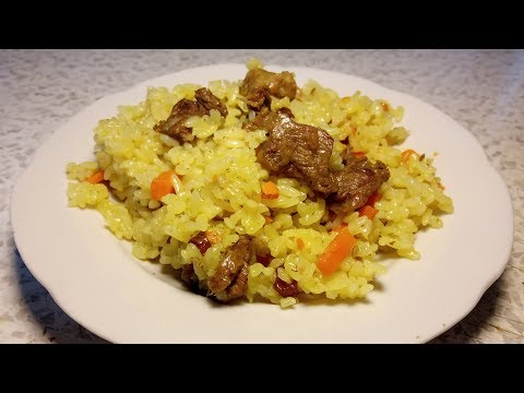 Рассыпчатый Плов из круглозерного риса