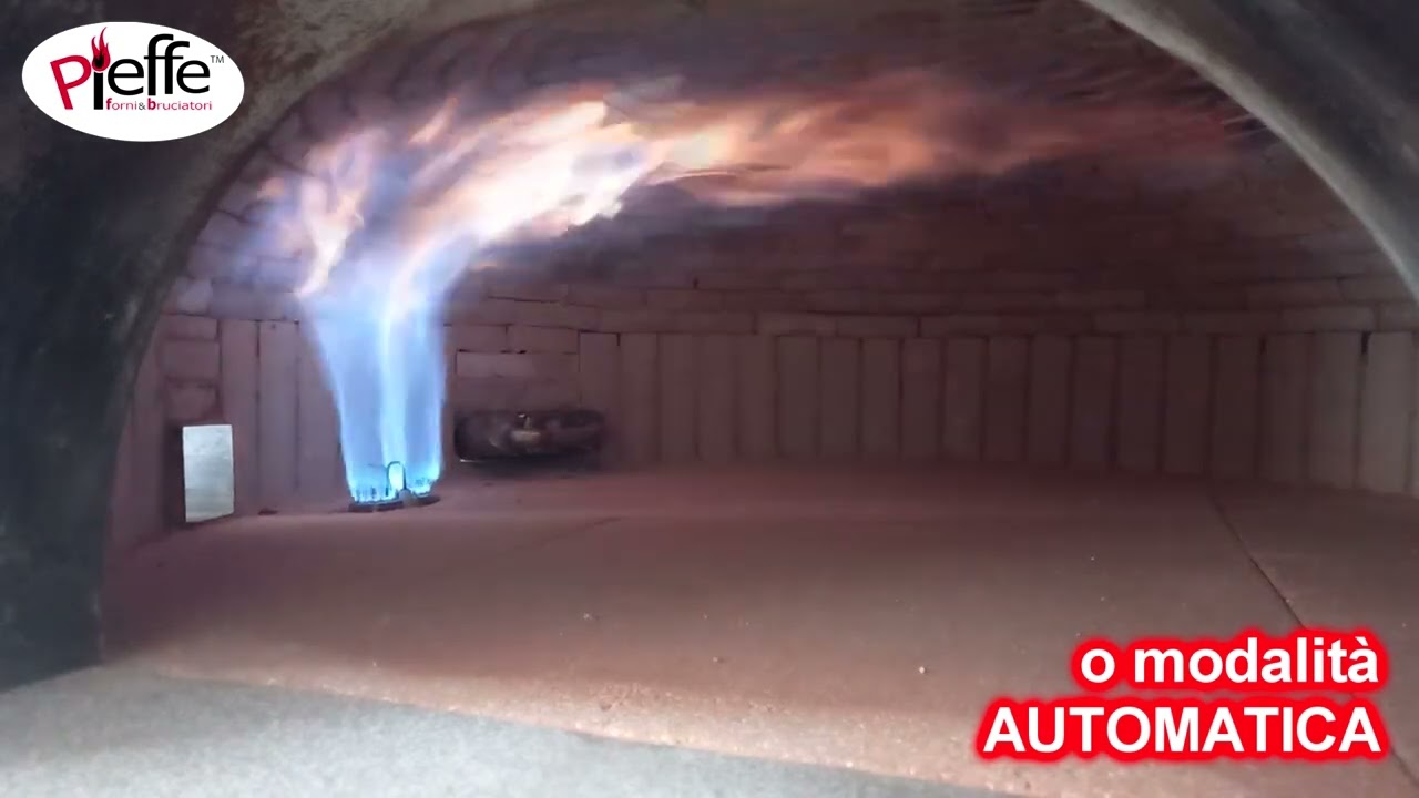 Bruciatore a Gas PF15 DIGITALE con Controllo Automatico Temperatura - Pieffe  Forni\u0026Bruciatori - YouTube
