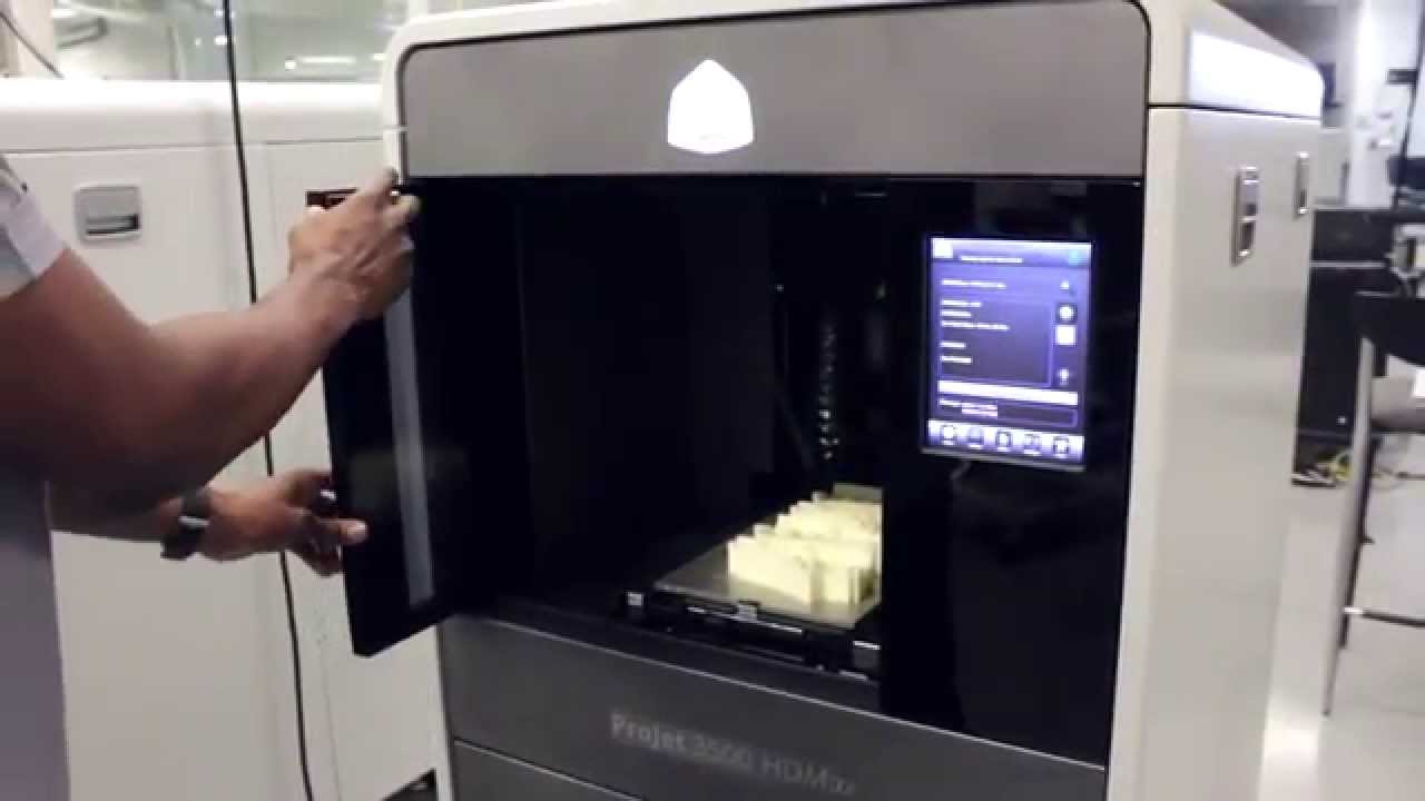 Introducing 3D Systems MultiJet 3D Printers YouTube