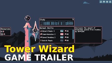 Tower Wizard – Trailer | Magic Tower Incremental Idle Game 2025