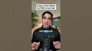 USMLE for Free? The Shocking Strategy Revealed #shorts #usmle #doctor