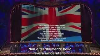 Video thumbnail of "Penis song/The naval medley  - Monty Python live Mostly (Sub Ita)"