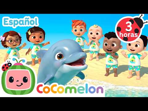 ¡Animales Marinos! | CoComelon y los animales 🍉| Dibujos animados para niños