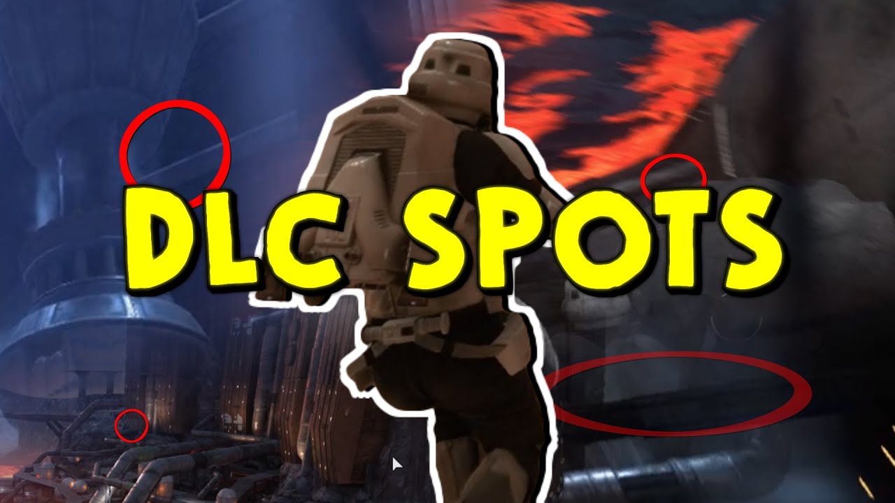 DLC SPOTS! | Star Wars Battlefront ( Hidden spots )