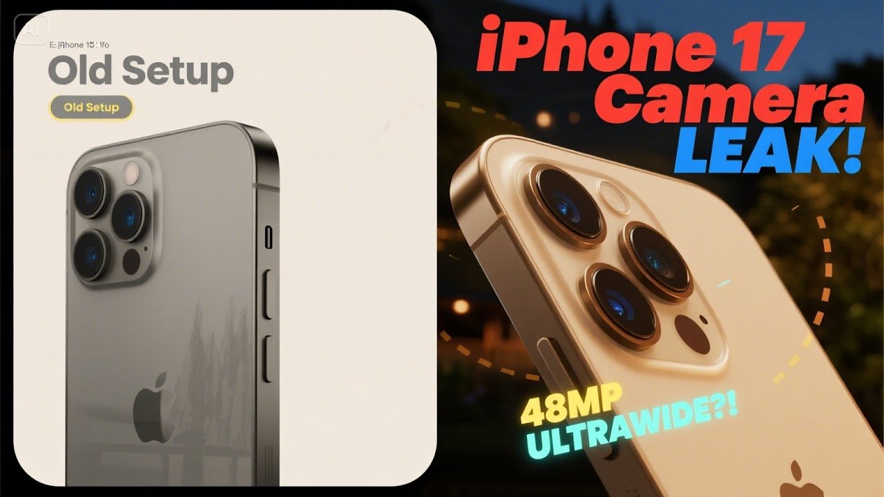 iPhone 17 Camera Leak This Changes Everything! YouTube